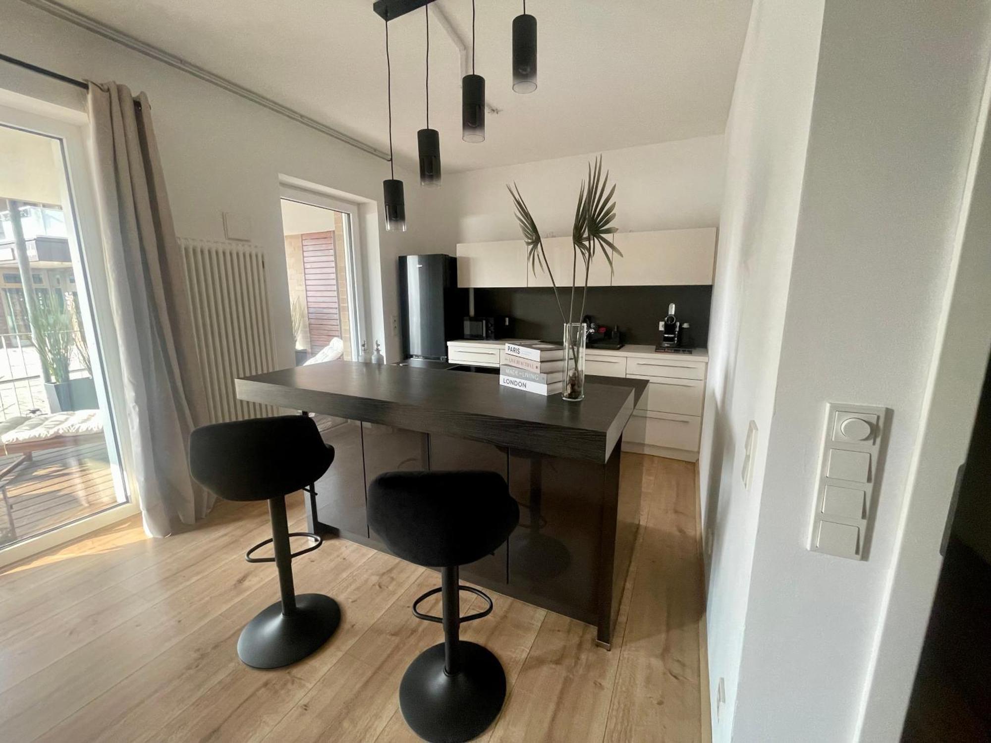 Modern Weserblick Apartment Brême Extérieur photo